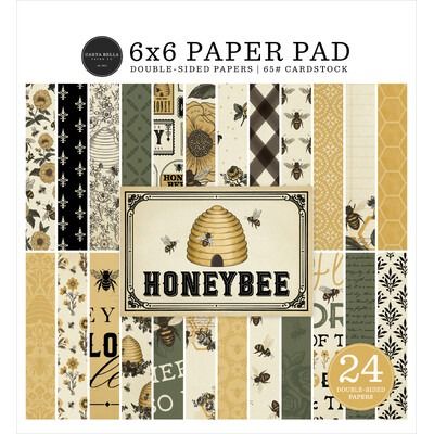 6x6 Paper Pad - Honey Bee Collection