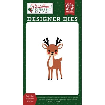 Die Set - December Reindeer - Christmas Express Collection