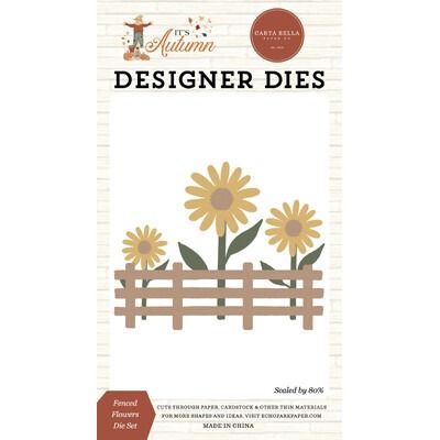 Die Set - Fenced Flowers - It&#39;s Autumn Collection