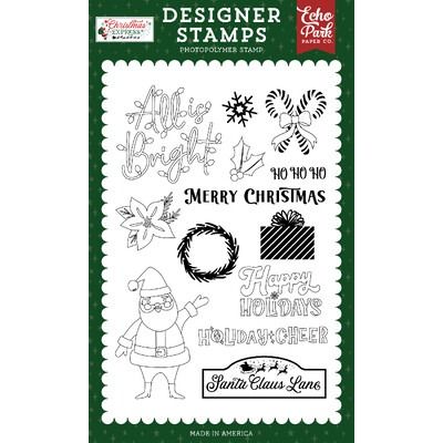Clear Stamp Set - Hello Santa Claus - Christmas Express Collection