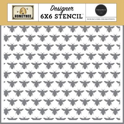 Stencil - Swarm Of Bees - Honey Bee Collection