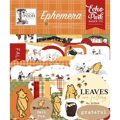 Ephemera - Winnie the Pooh Autumn Collection