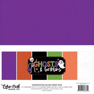 12x12 Solids Kit - Ghosts and Goblins Collection