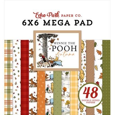 6x6 Mega Paper Pad - Winnie the Pooh Autumn Collection
