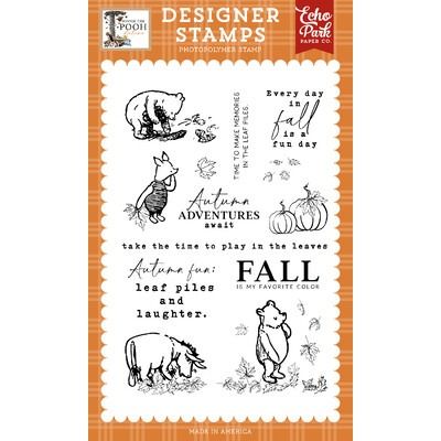 Clear Stamp Set - Autumn Adventures Await - Winnie the Pooh Autumn Collection