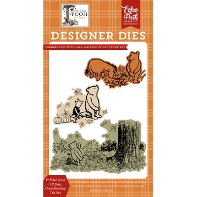 Coordinating Die Set - Fall-ish Kind of Day - Winnie the Pooh Autumn Collection