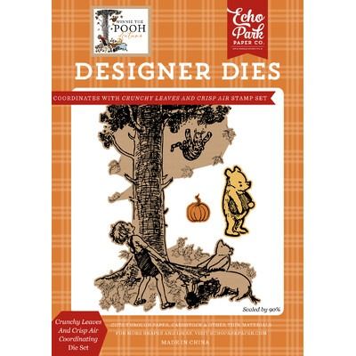 Coordinating Die Set - Crunchy Leaves and Crisp Air - Winnie the Pooh Autumn Collection