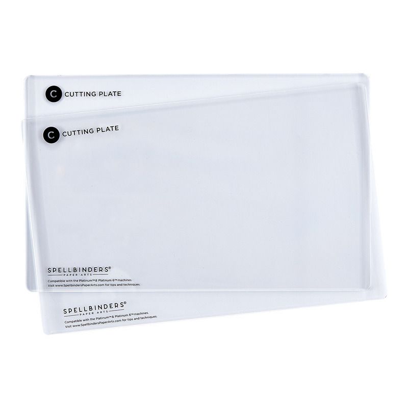Cutting Plates Extended (C) - 2pk - Platinum Die-cutting System