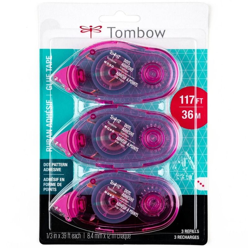 Refill - 3pk - Mono Dot Adhesive Glue Tape