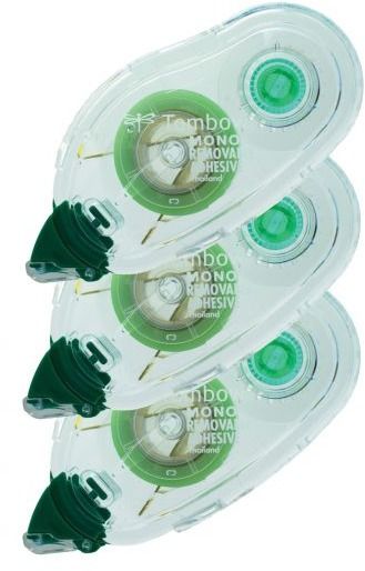 Refill - 3pk - Mono Removable Adhesive Glue Tape