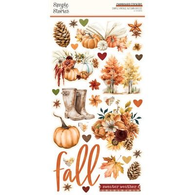 6x12 Chipboard - Simple Vintage Autumn Breeze Collection