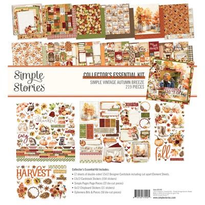 12x12 Collector&#39;s Essential Kit - Simple Vintage Autumn Breeze Collection