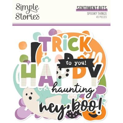 Sentiment Bits &amp; Pieces - Spooky Things Collection