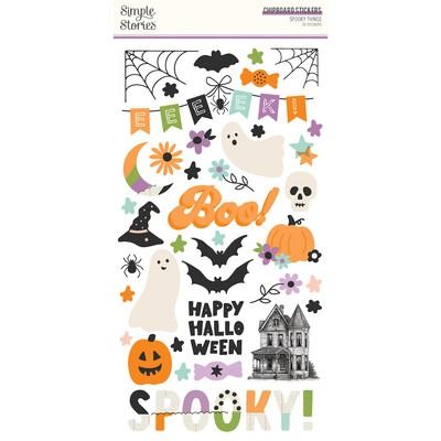 6x12 Chipboard - Spooky Things Collection