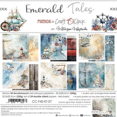 8x8 Paper Pad - Emerald Tales Collection