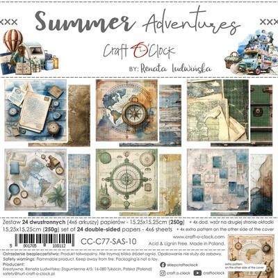6x6 Paper Pad - Summer Adventures Collection