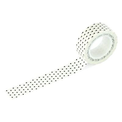 Washi Tape - White Dot - Essentials Collection