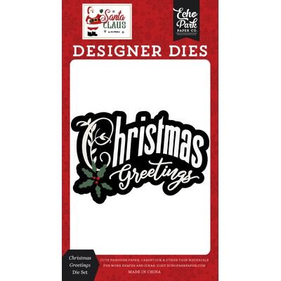 Die Set - Christmas Greetings - Santa Claus Collection