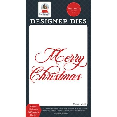 Die Set - Merry Christmas Calligraphy - Christmas in the City Collection