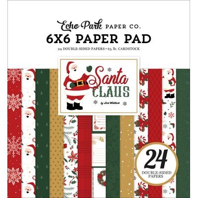 6x6 Paper Pad - Santa Claus Collection