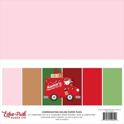 12x12 Solids Kit - Santa&#39;s Christmas Delivery Collection