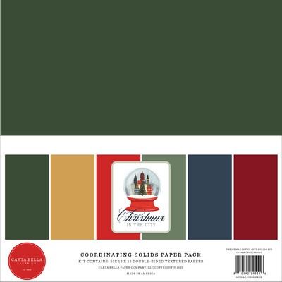 12x12 Solids Kit - Christmas in the City Collection
