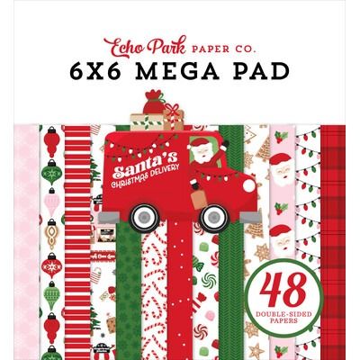 6x6 Mega Paper Pad - Santa&#39;s Christmas Delivery Collection