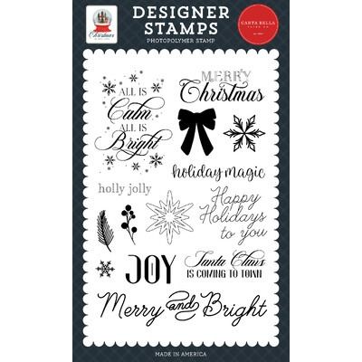Clear Stamp Set - Holiday Magic - Christmas in the City Collection