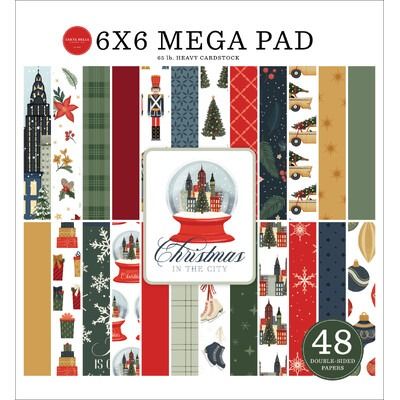 6x6 Mega Paper Pad - Christmas in the City Collection
