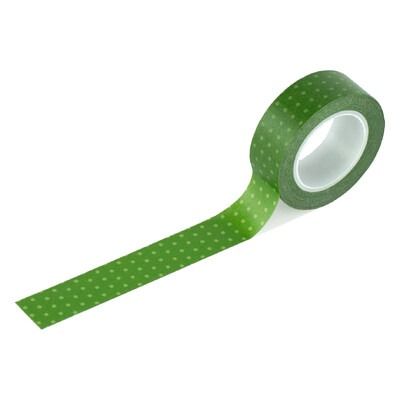 Washi Tape - Green Dot - Essentials Collection