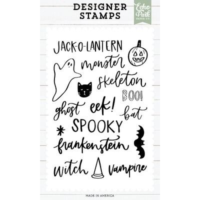 Clear Stamp Set - Halloween Characters - Essentials Collection