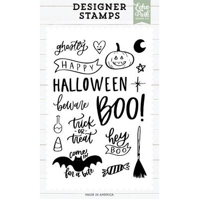 Clear Stamp Set - Beware Halloween - Essentials Collection