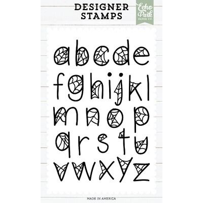 Clear Stamp Set - Webbed Alphabet - Essentials Collection