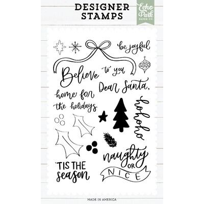 Clear Stamp Set - Christmas Bow - Essentials Collection