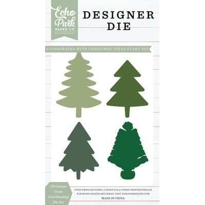 Coordinating Die Set - Christmas Trees - Essentials Collection