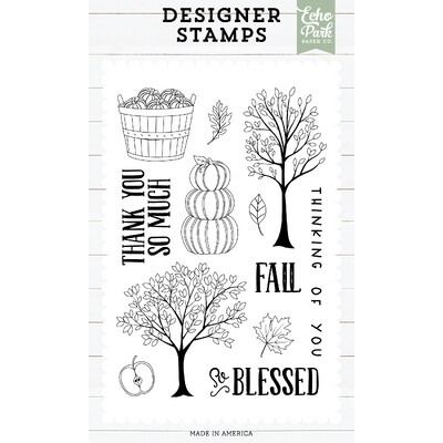 Clear Stamp Set - Fall Trees - Essentials Collection