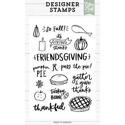 Clear Stamp Set - Friendsgiving - Essentials Collection
