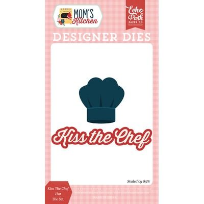 Die Set - Kiss The Chef Hat - Mom&#39;s Kitchen Collection