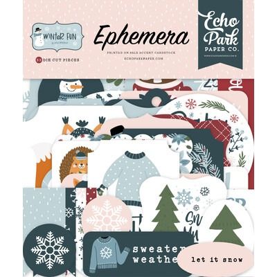 Ephemera - Winter Fun Collection