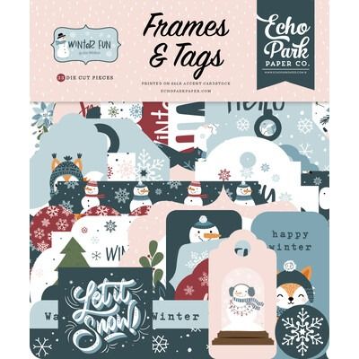 Frames &amp; Tags - Winter Fun Collection