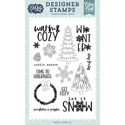 Clear Stamp - Time To Hibernate - Snow Day Collection