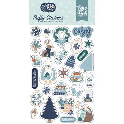 Puffy Stickers - Snow Day Collection