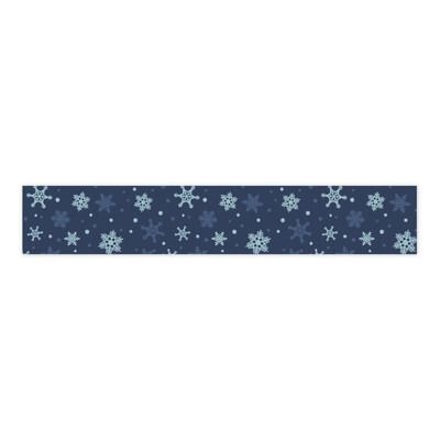 Washi Tape - Blue Snowflake Storm - Snow Day Collection