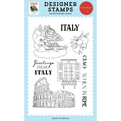 Clear Stamp Set - When In Rome - Italy Collection