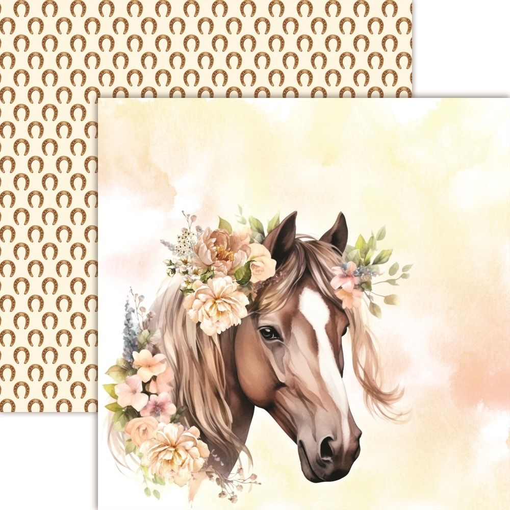 12x12 Double-sided Paper - Western Beauty - Desert Rose Collection