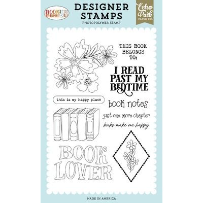 Clear Stamp - Just One More Chapter - Bookish Collection