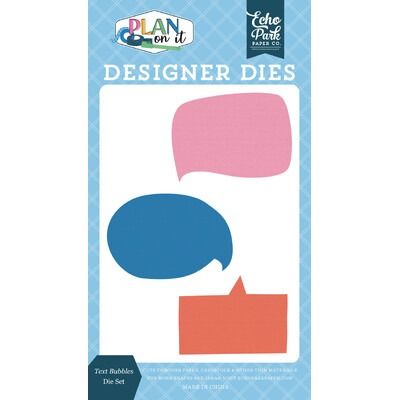 Die Set - Text Bubbles - Plan On It Collection
