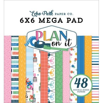 6x6 Mega Paper Pad - Plan On It Collection