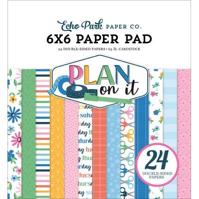 6x6 Paper Pad - Plan On It Collection