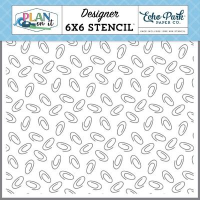 Stencil - Plan It Paper Clips - Plan On It Collection